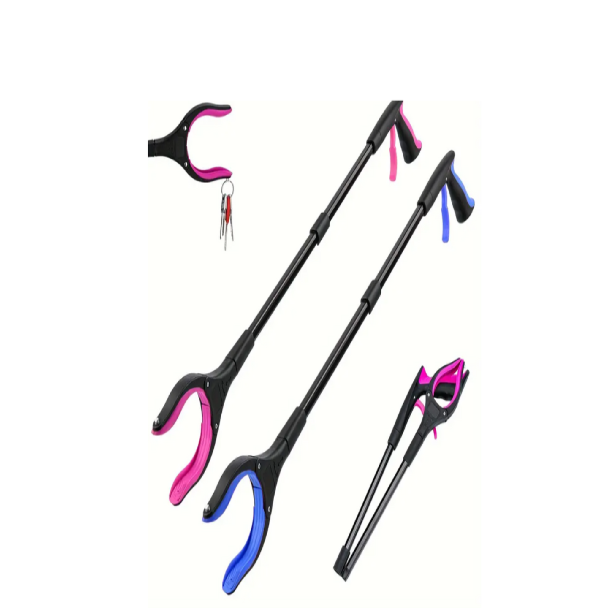 Grabber Tool in pink and blue